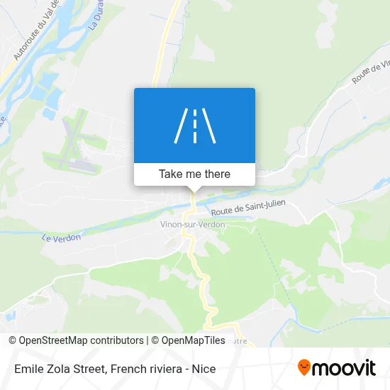 Rue Émile Zola map