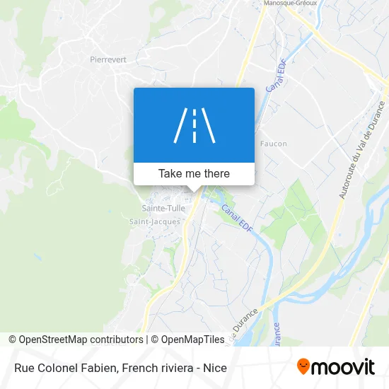 Mapa Rue Colonel Fabien