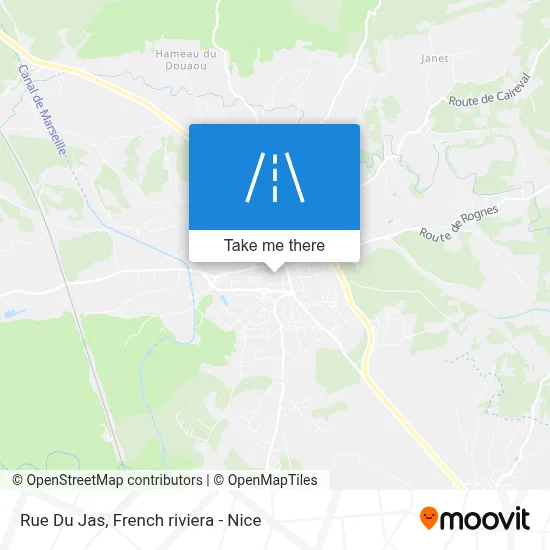 Rue Du Jas map
