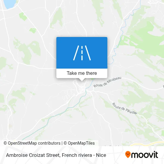 Rue Ambroise Croizat map