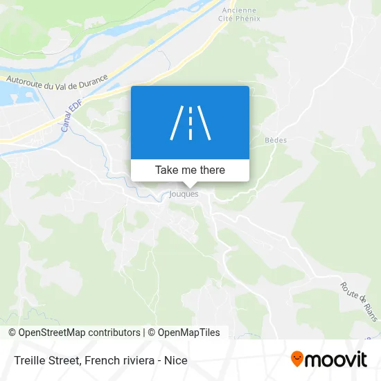 Rue De La Treille map