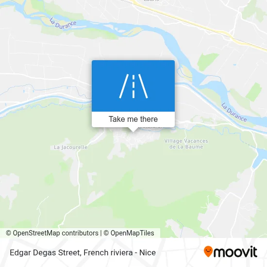 Mapa Rue Edgar Degas
