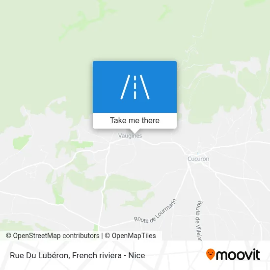 Rue Du Lubéron map