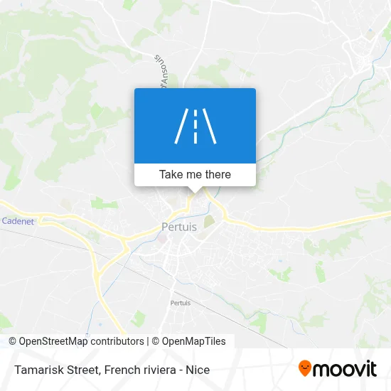 Rue Des Tamaris map