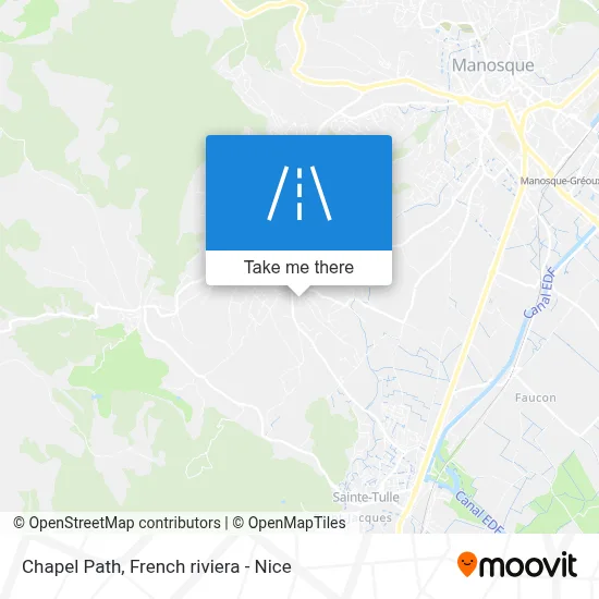 Chemin De La Chapelle map