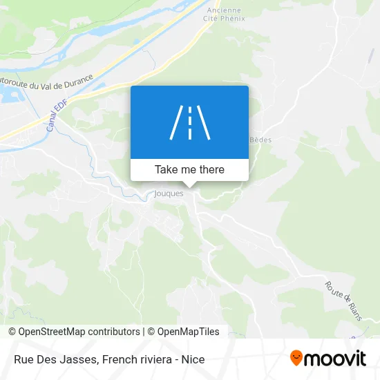 Rue Des Jasses map