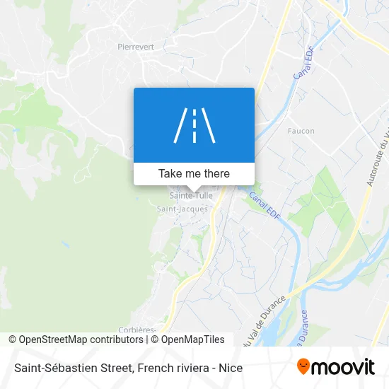 Rue Saint-Sébastien map