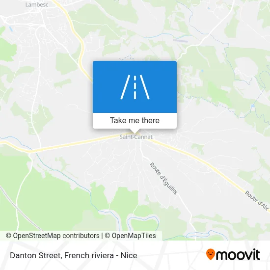 Rue Danton map