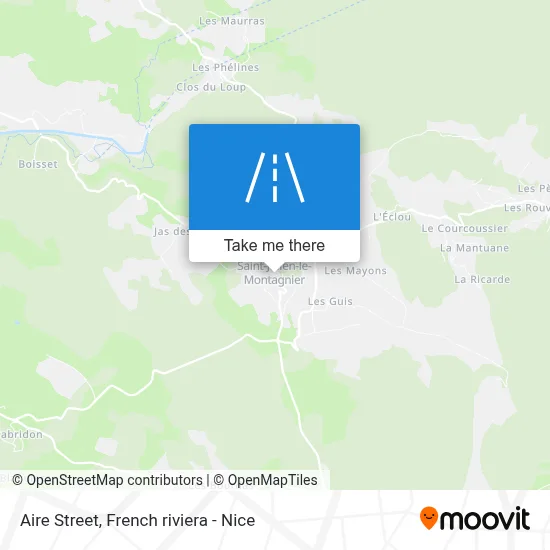 Rue De L'Aire map