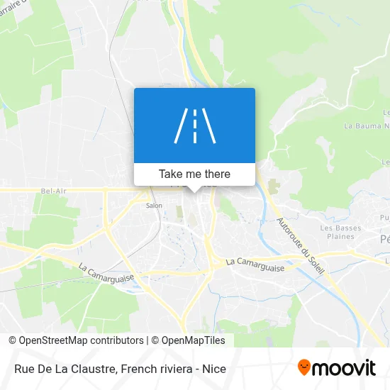 Rue De La Claustre map