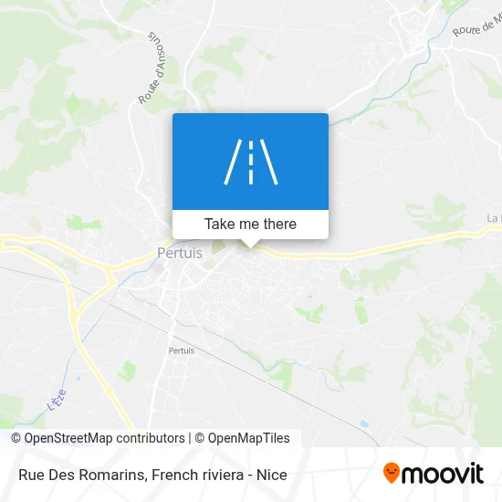 Rue Des Romarins map