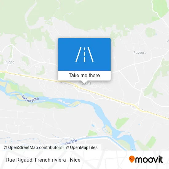 Mapa Rue Rigaud