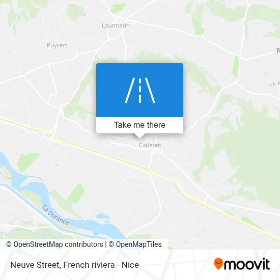 Mapa Rue Neuve
