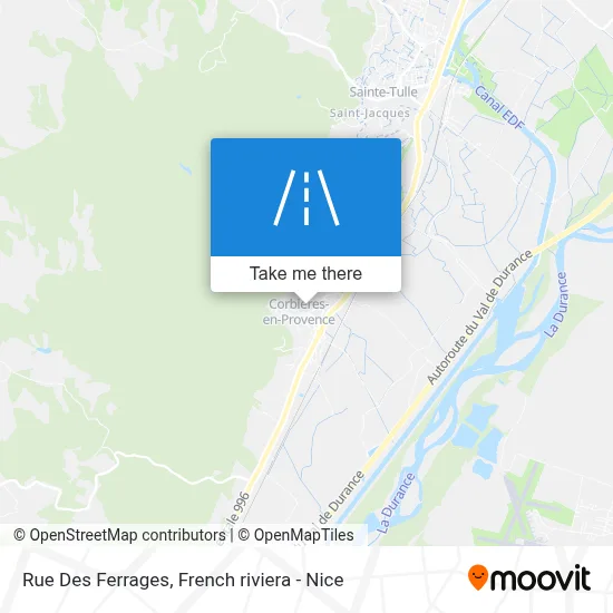 Rue Des Ferrages map