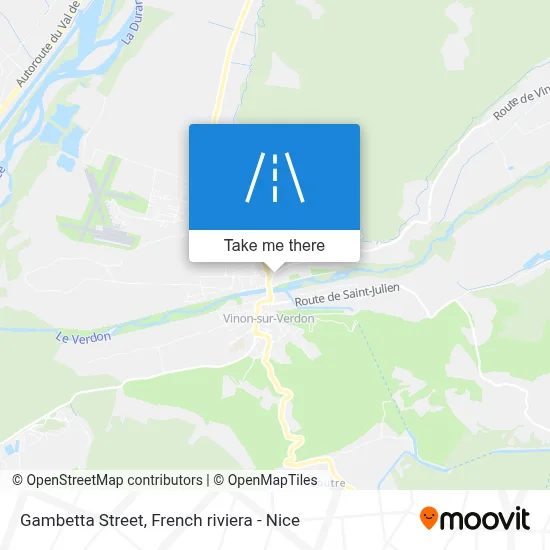 Mapa Rue Gambetta