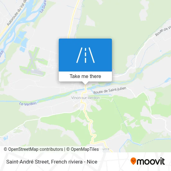 Rue Saint-André map