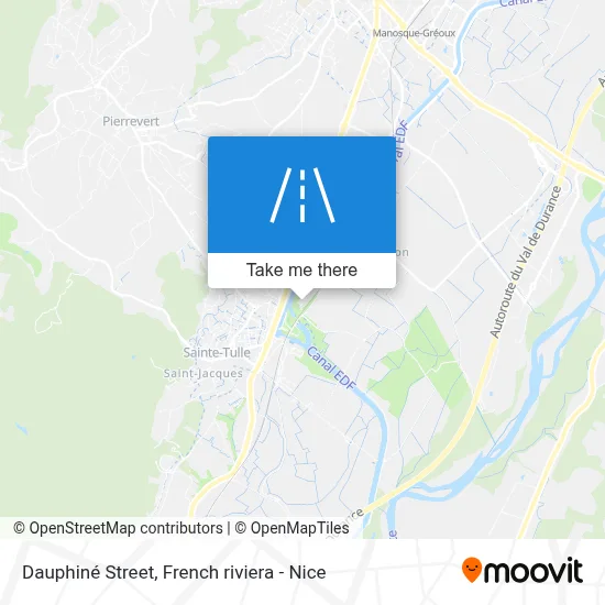 Rue Du Dauphiné map