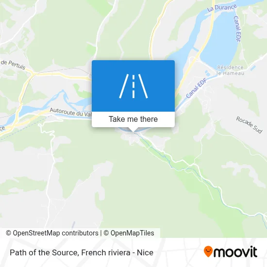 Chemin De La Source map