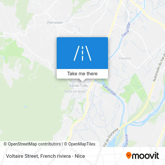 Rue Voltaire map