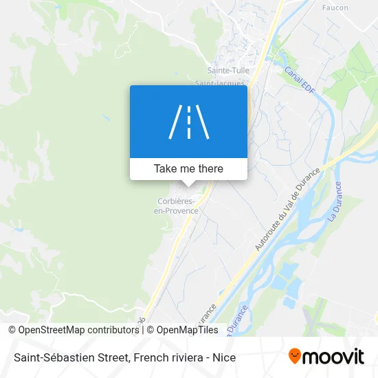 Rue Saint-Sébastien map