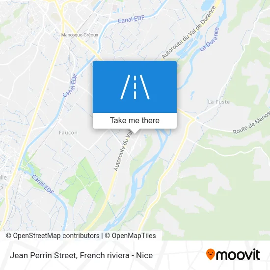 Mapa Rue Jean Perrin