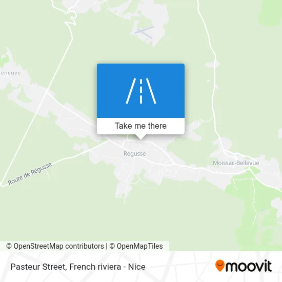 Rue Pasteur map