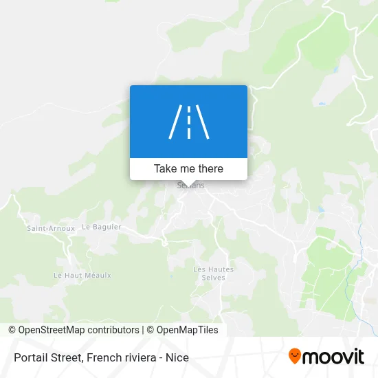 Mapa Rue Du Portail