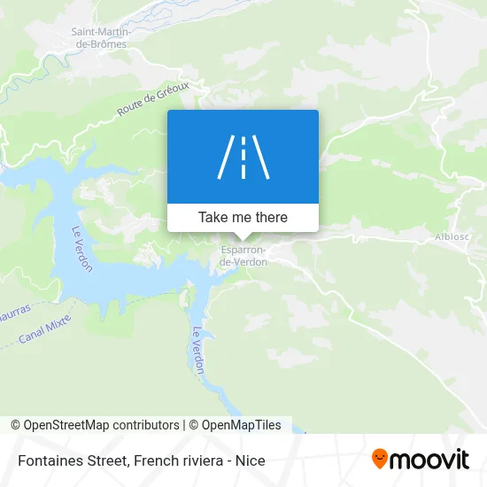 Rue Des Fontaines map