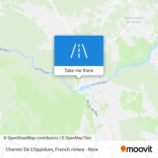 Chemin De L'Oppidum map