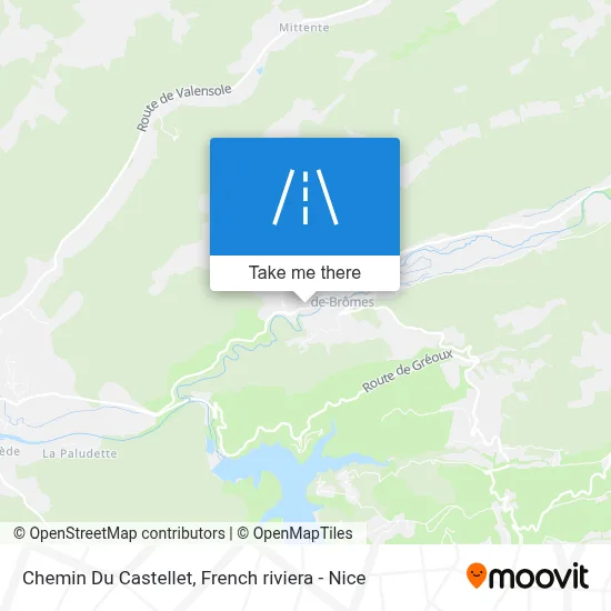 Chemin Du Castellet map