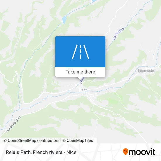 Chemin Du Relais map