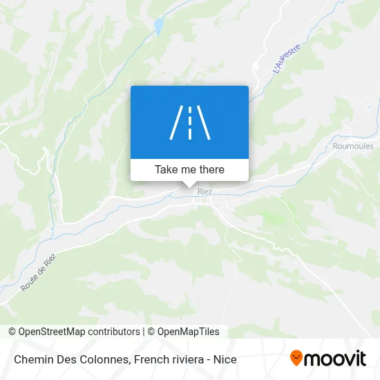 Chemin Des Colonnes map