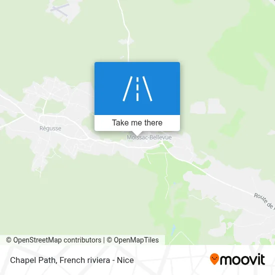 Chemin De La Chapelle map