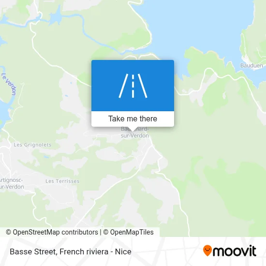 Mapa Rue Basse