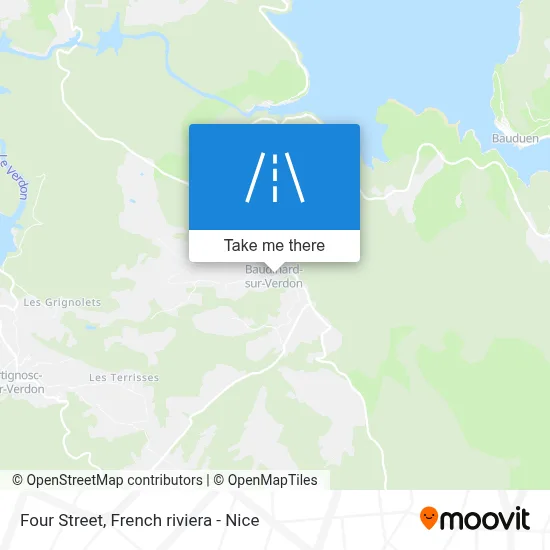 Rue Du Four map