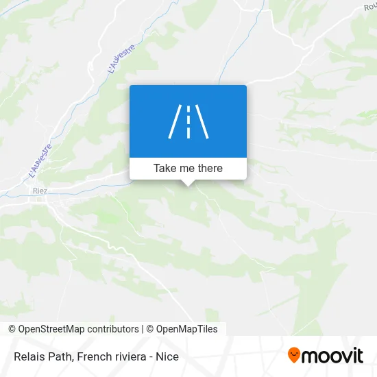 Chemin Du Relais map