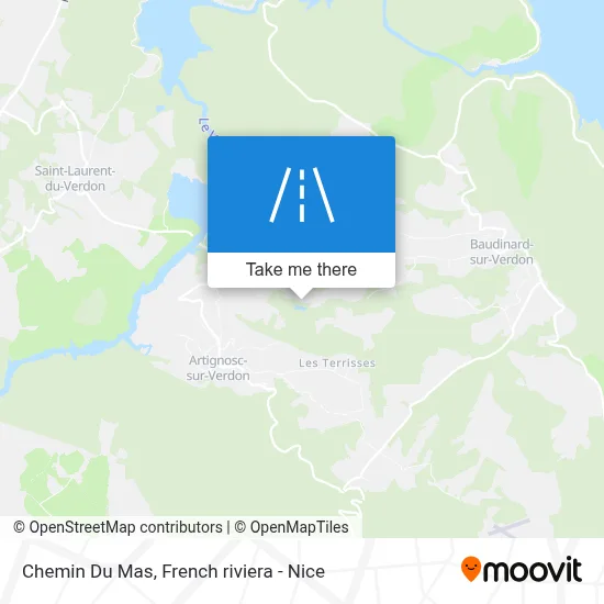 Chemin Du Mas map
