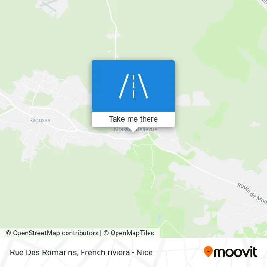 Rue Des Romarins map