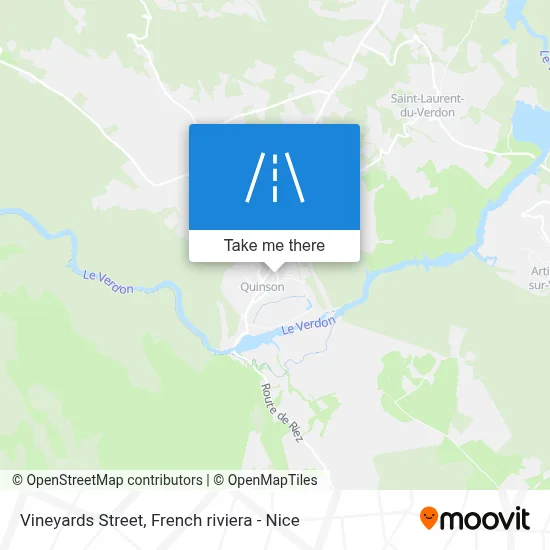 Rue Des Vignes map