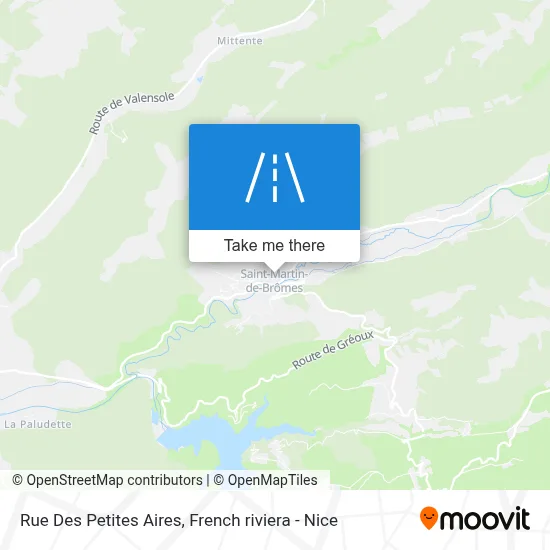 Rue Des Petites Aires map