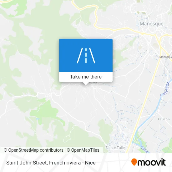 Mapa Rue Saint-Jean