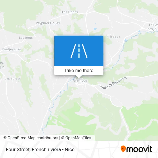 Rue Du Four map