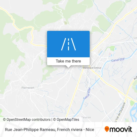 Rue Jean-Philippe Rameau map