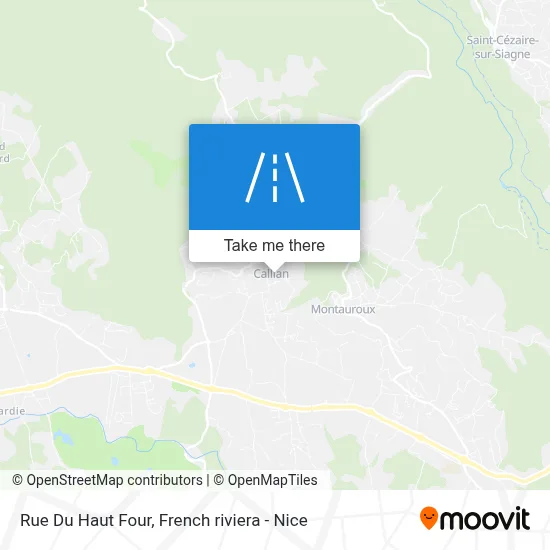 Rue Du Haut Four map