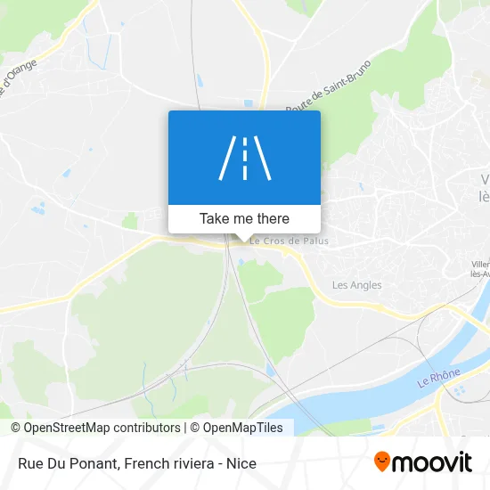 Mapa Rue Du Ponant