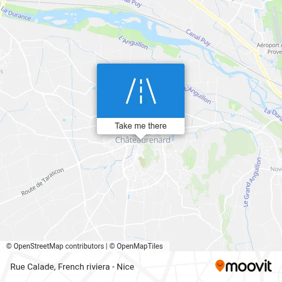 Mapa Rue Calade