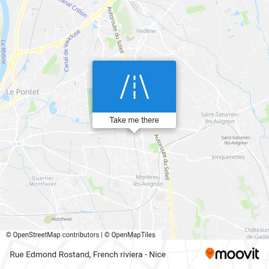 Rue Edmond Rostand map