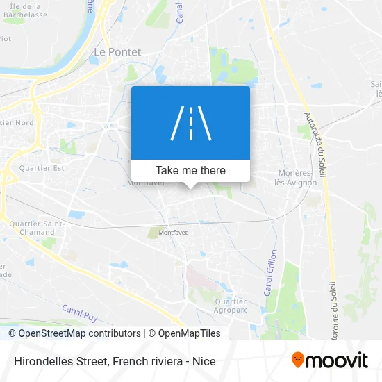 Rue Des Hirondelles map