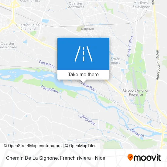 Chemin De La Signone map