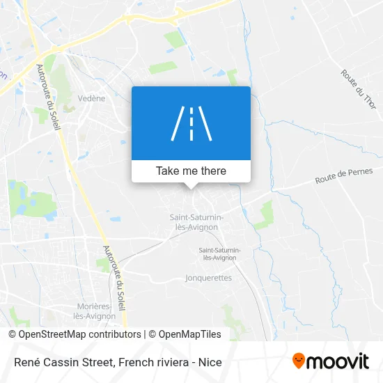 Rue René Cassin map